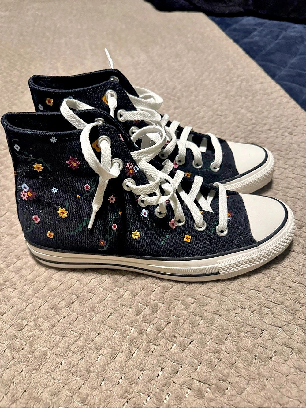 Converse Chuck Taylor All Star High Embroidered Florals Floral High Top Sneakers